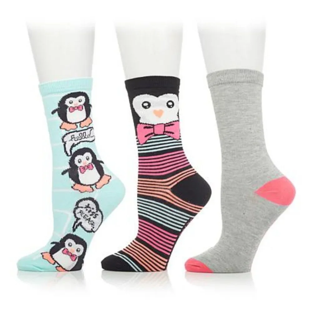 Betsey Johnson 3pack crew socks